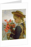 Poppy Girl by Karl Wilhelm Friedrich Bauerle