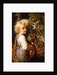 Gathering Red Berries by Karl Wilhelm Friedrich Bauerle