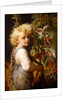 Gathering Red Berries by Karl Wilhelm Friedrich Bauerle