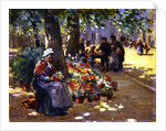 The Flower Seller, 1912 by William Kay Blacklock
