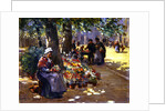 The Flower Seller, 1912 by William Kay Blacklock