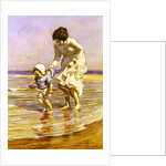 Paddling, 1915 by William Kay Blacklock