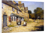 Cotswold village, 1917 by William Kay Blacklock