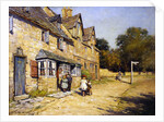 Cotswold village, 1917 by William Kay Blacklock