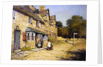 Cotswold village, 1917 by William Kay Blacklock