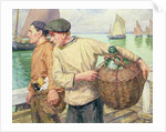 Breton fishermen, 1932 by Pierre Boissart
