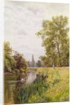 The Thames at Purley, 1884 by William Bradley