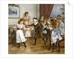 Blind Man's Buff by George Goodwin Kilburne