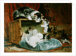 Playtime by Henriette Ronner-Knip