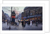 Paris street scene by Eugene Galien-Laloue