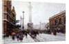Place de la Bastille by Eugene Galien-Laloue