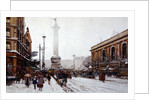Place de la Bastille by Eugene Galien-Laloue