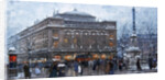 Place du Chatelet by Eugene Galien-Laloue
