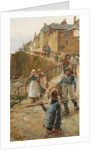 The Quayside, Newlyn by Walter Langley