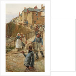 The Quayside, Newlyn by Walter Langley