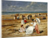 Beach at Courseulles by Henri Michel-Levy