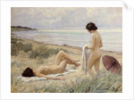 Summer on the Beach, early 20th century by Paul Fischer