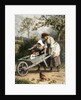The Wheelbarrow by Myles Birket Foster