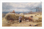 The Haywain by Myles Birket Foster