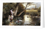 By the Stream by Myles Birket Foster