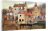 The Old Cottages at Eton by Myles Birket Foster