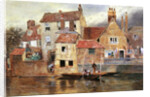 The Old Cottages at Eton by Myles Birket Foster