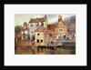 The Old Cottages at Eton by Myles Birket Foster