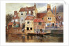 The Old Cottages at Eton by Myles Birket Foster