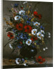 Poppies and Daisies by Eugene Henri Cauchois
