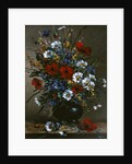 Poppies and Daisies by Eugene Henri Cauchois
