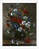 Poppies and Daisies by Eugene Henri Cauchois
