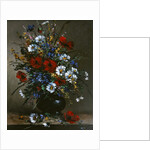 Poppies and Daisies by Eugene Henri Cauchois
