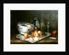 Still Life with Apples by Eugene Henri Cauchois