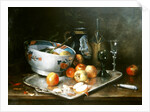 Still Life with Apples by Eugene Henri Cauchois