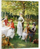 Tea in the Garden by Jules Cayron