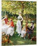 Tea in the Garden by Jules Cayron