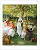 Tea in the Garden by Jules Cayron