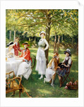 Tea in the Garden by Jules Cayron