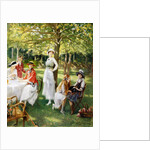 Tea in the Garden by Jules Cayron