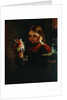 Girl with Flowers by John Davidson