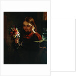 Girl with Flowers by John Davidson