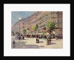 Paris Street Scene by Gustave Mascart