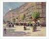 Paris Street Scene by Gustave Mascart