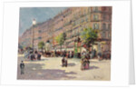 Paris Street Scene by Gustave Mascart