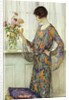 Arranging Flowers by William Henry Margetson