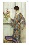 Arranging Flowers by William Henry Margetson