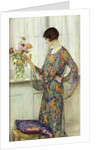 Arranging Flowers by William Henry Margetson