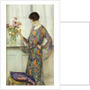 Arranging Flowers by William Henry Margetson
