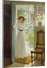By the Cottage Door by William Henry Margetson