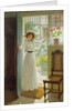 By the Cottage Door by William Henry Margetson